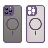 Husa pentru iPhone 13 Pro Max, Techsuit HaloFrost II MagSafe, mov