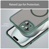 Husa pentru iPhone 14, Techsuit HaloFrost II MagSafe, mov