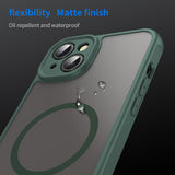 Husa pentru iPhone 14, Techsuit HaloFrost II MagSafe, mov