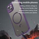 Husa pentru iPhone 14, Techsuit HaloFrost II MagSafe, mov
