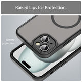 Husa pentru iPhone 14 Plus, Techsuit HaloFrost II MagSafe, mov