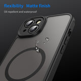 Husa pentru iPhone 14 Plus, Techsuit HaloFrost II MagSafe, mov