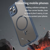 Husa pentru iPhone 14 Plus, Techsuit HaloFrost II MagSafe, bleumarin