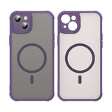 Husa pentru iPhone 14 Plus, Techsuit HaloFrost II MagSafe, mov