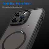 Husa pentru iPhone 14 Pro, Techsuit HaloFrost II MagSafe, mov