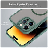 Husa pentru iPhone 14 Pro, Techsuit HaloFrost II MagSafe, mov