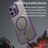 Husa pentru iPhone 14 Pro, Techsuit HaloFrost II MagSafe, mov