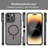 Husa pentru iPhone 14 Pro Max, Techsuit HaloFrost II MagSafe, mov