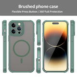Husa pentru iPhone 14 Pro Max, Techsuit HaloFrost II MagSafe, mov