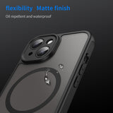 Husa pentru iPhone 15, Techsuit HaloFrost II MagSafe, mov