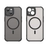 Husa pentru iPhone 15, Techsuit HaloFrost II MagSafe, mov