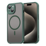 Husa pentru iPhone 15, Techsuit HaloFrost II MagSafe, mov