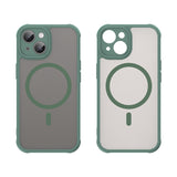 Husa pentru iPhone 15 Plus, Techsuit HaloFrost II MagSafe, mov
