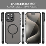 Husa pentru iPhone 15 Pro, Techsuit HaloFrost II MagSafe, mov