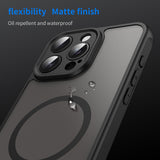 Husa pentru iPhone 15 Pro, Techsuit HaloFrost II MagSafe, mov