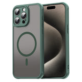 Husa pentru iPhone 15 Pro, Techsuit HaloFrost II MagSafe, mov