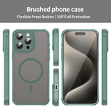 Husa pentru iPhone 15 Pro, Techsuit HaloFrost II MagSafe, mov