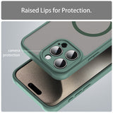 Husa pentru iPhone 15 Pro, Techsuit HaloFrost II MagSafe, mov