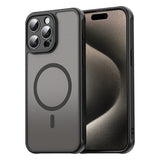 Husa pentru iPhone 15 Pro Max, Techsuit HaloFrost II MagSafe, mov