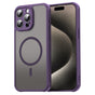 Husa pentru iPhone 15 Pro Max, Techsuit HaloFrost II MagSafe, mov