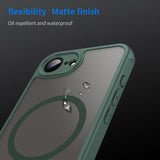 Husa pentru iPhone 16e, Techsuit HaloFrost II MagSafe, mov