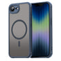 Husa pentru iPhone 16e, Techsuit HaloFrost II MagSafe, bleumarin