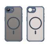 Husa pentru iPhone 16e, Techsuit HaloFrost II MagSafe, bleumarin