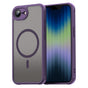 Husa pentru iPhone 16e, Techsuit HaloFrost II MagSafe, mov