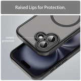 Husa pentru iPhone 16, Techsuit HaloFrost II MagSafe, auriu
