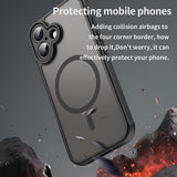 Husa pentru iPhone 16, Techsuit HaloFrost II MagSafe, auriu