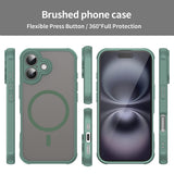Husa pentru iPhone 16, Techsuit HaloFrost II MagSafe, auriu