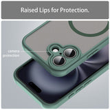 Husa pentru iPhone 16, Techsuit HaloFrost II MagSafe, auriu