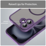 Husa pentru iPhone 16, Techsuit HaloFrost II MagSafe, auriu