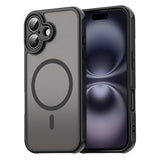 Husa pentru iPhone 16 Plus, Techsuit HaloFrost II MagSafe, auriu