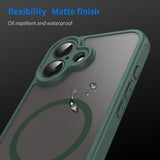 Husa pentru iPhone 16 Plus, Techsuit HaloFrost II MagSafe, auriu
