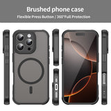 Husa pentru iPhone 16 Pro, Techsuit HaloFrost II MagSafe, auriu