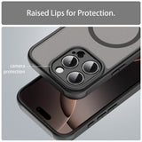 Husa pentru iPhone 16 Pro, Techsuit HaloFrost II MagSafe, auriu