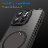 Husa pentru iPhone 16 Pro, Techsuit HaloFrost II MagSafe, auriu