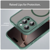 Husa pentru iPhone 16 Pro, Techsuit HaloFrost II MagSafe, auriu