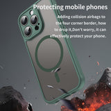 Husa pentru iPhone 16 Pro, Techsuit HaloFrost II MagSafe, auriu