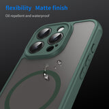 Husa pentru iPhone 16 Pro, Techsuit HaloFrost II MagSafe, auriu