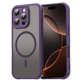 Husa pentru iPhone 16 Pro, Techsuit HaloFrost II MagSafe, auriu