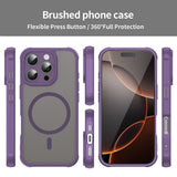Husa pentru iPhone 16 Pro, Techsuit HaloFrost II MagSafe, auriu