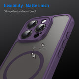 Husa pentru iPhone 16 Pro, Techsuit HaloFrost II MagSafe, auriu