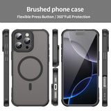 Husa pentru iPhone 16 Pro Max, Techsuit HaloFrost II MagSafe, auriu