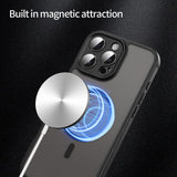 Husa pentru iPhone 16 Pro Max, Techsuit HaloFrost II MagSafe, auriu