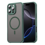 Husa pentru iPhone 16 Pro Max, Techsuit HaloFrost II MagSafe, auriu