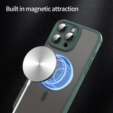 Husa pentru iPhone 16 Pro Max, Techsuit HaloFrost II MagSafe, auriu