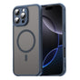Husa pentru iPhone 16 Pro Max, Techsuit HaloFrost II MagSafe, bleumarin
