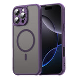 Husa pentru iPhone 16 Pro Max, Techsuit HaloFrost II MagSafe, auriu